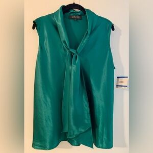 Kasper sleeveless dress shirt